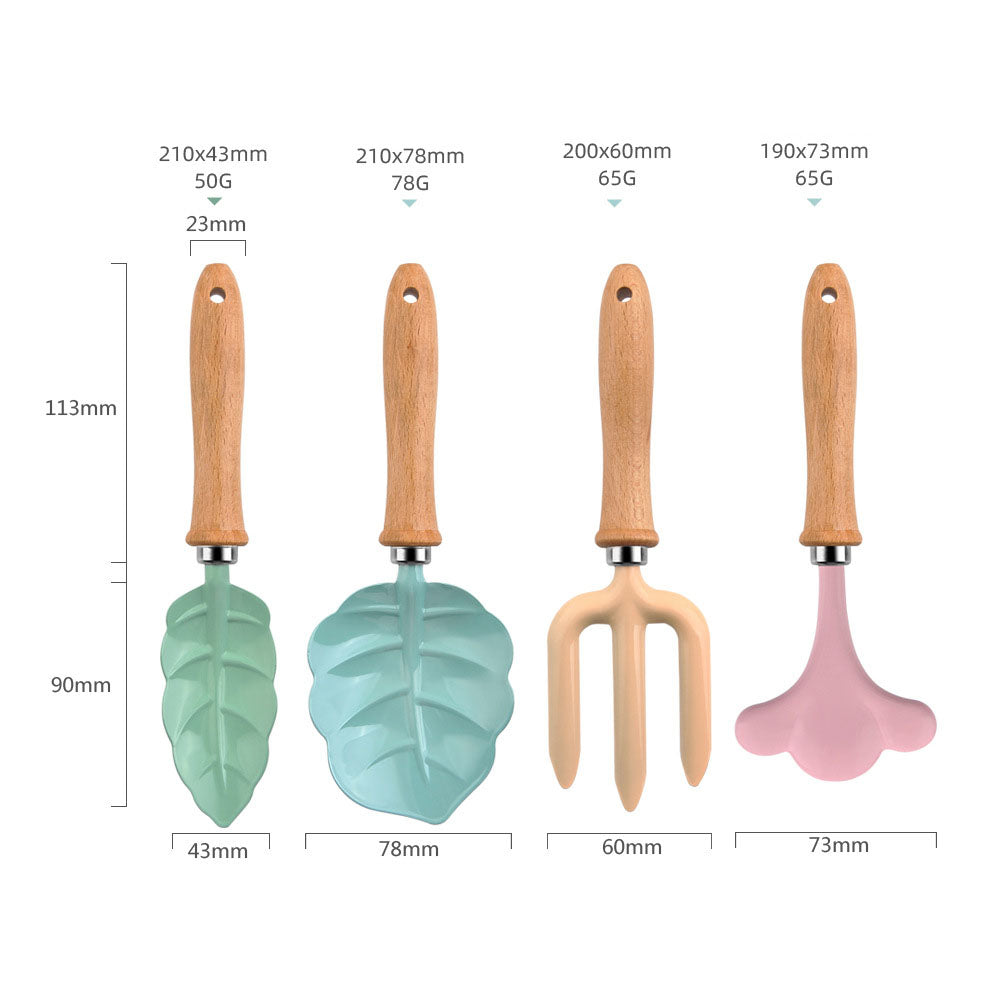 Garden Hand Tools Children Hand Tool Kit Wood Handle
