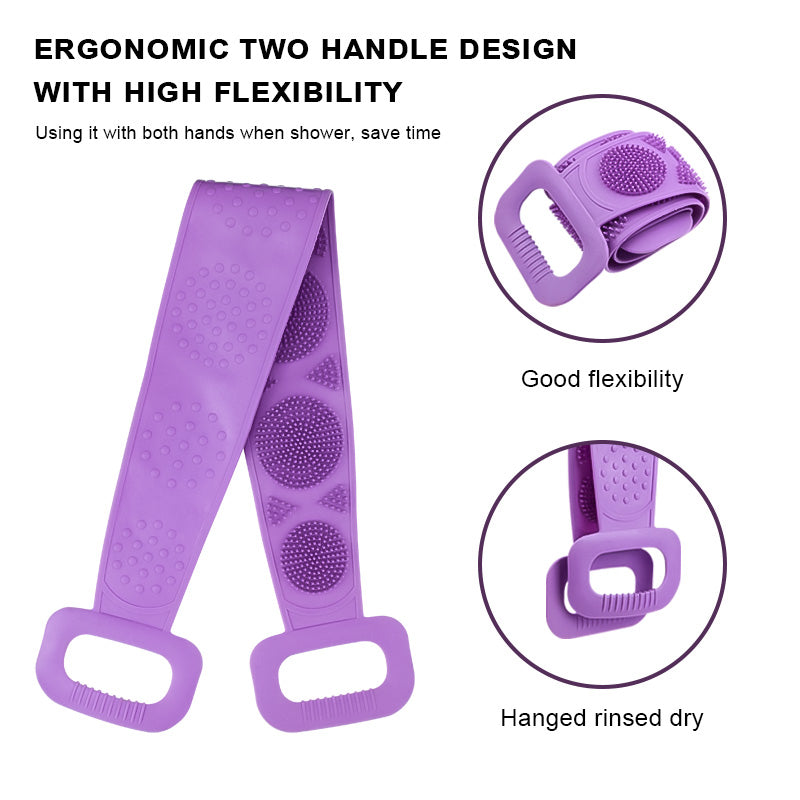 Silicone Body Scrubber Exfoliating