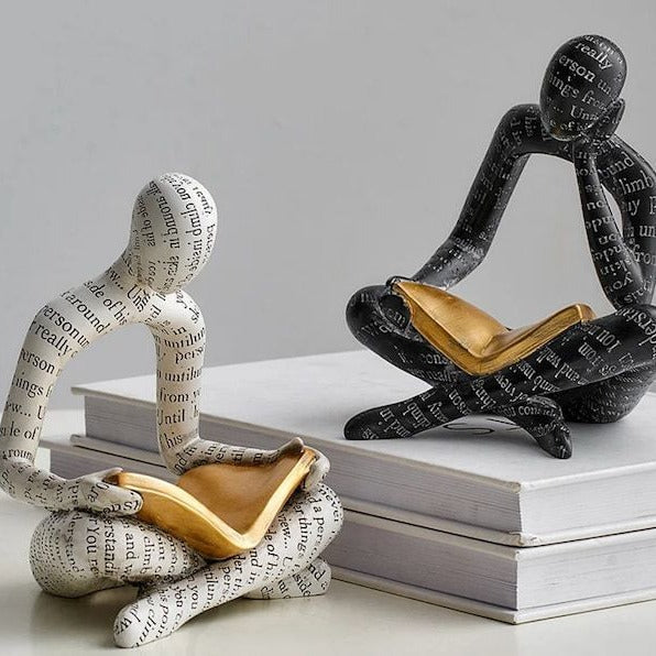 Home Decor Abstract People Sculptures Creative Office Decor