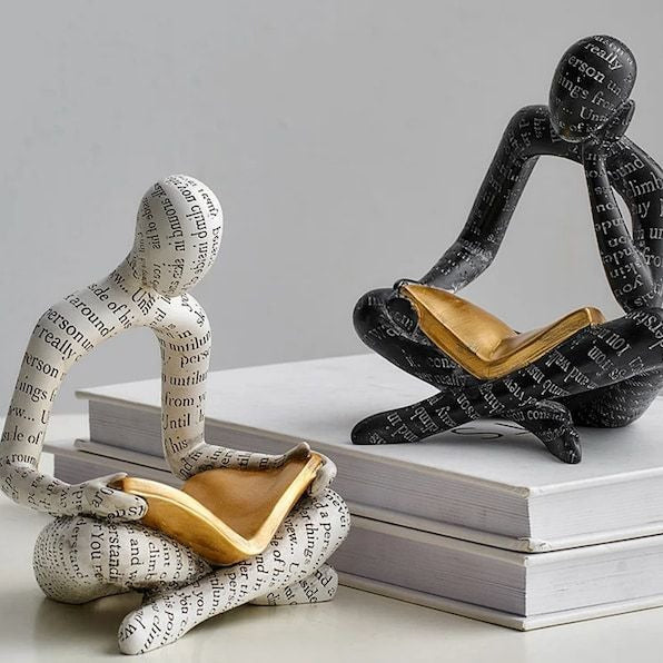 Home Decor Abstract People Sculptures Creative Office Decor